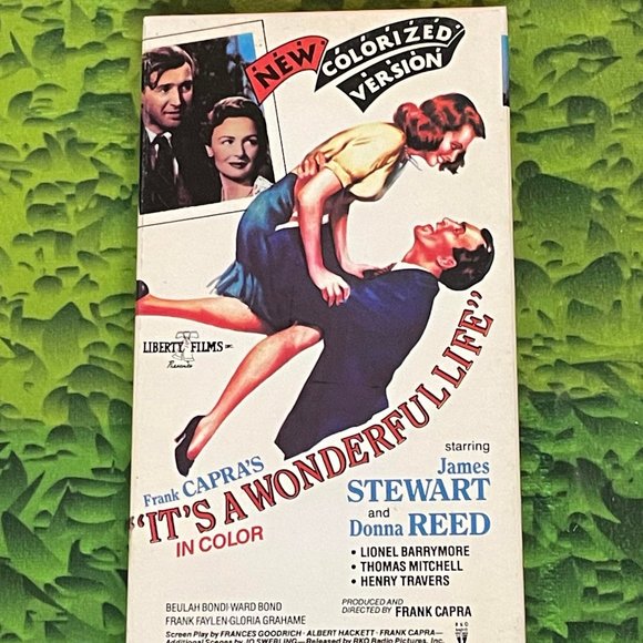 It's a Wonderful Life (Boxed VHS, 1986, Colorized Version) James Stewart - Picture 1 of 1